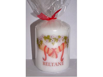 Beltane 8cm Candle NEW SIZE - see description